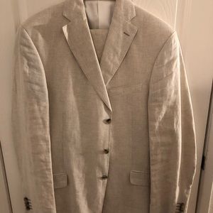 Linen suit